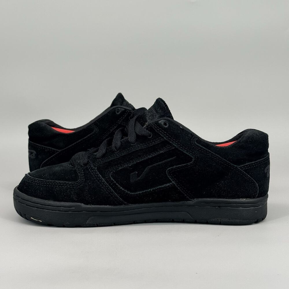 Vans Women's Lunada Skateboarding Sneakers Shoes Black Leather 55102 Size 8 - Picture 6 of 10